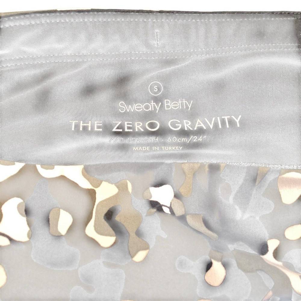 Sweaty Betty Leggings Sz S Zero Gravity Camo Pockets 7/8 Length Running EUC - Picture 9 of 10